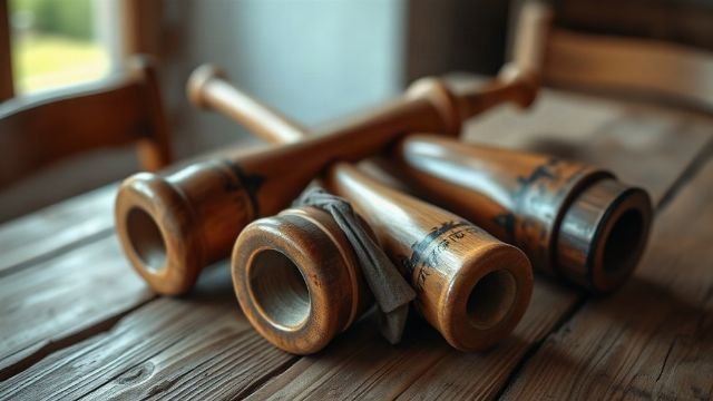 Traditional diple instrument from Dalmatia