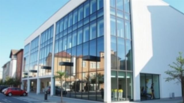 Modern office building in Croatia